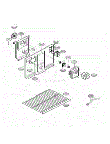 Freezer Parts parts for Lg Refrigerator 79303 from AppliancePartsPros.com