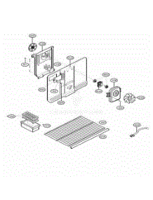 Freezer Parts parts for Lg Refrigerator 79372 from AppliancePartsPros.com