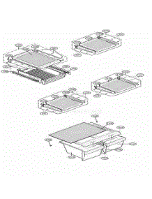 Refrigerator Parts parts for Lg Refrigerator 79372 from AppliancePartsPros.com