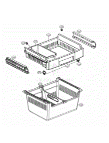 Freezer Parts parts for Lg Refrigerator 79412 from AppliancePartsPros.com