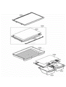 Refrigerator Parts parts for Lg Refrigerator 79432 from AppliancePartsPros.com