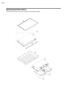 Refrigerator Parts parts for Lg Refrigerator 79433 from AppliancePartsPros.com