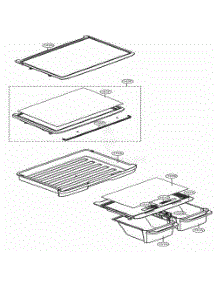 Refrigerator Parts parts for Lg Refrigerator 79439 from AppliancePartsPros.com
