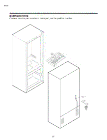 Icemaker Parts parts for Lg Refrigerator 79443 from AppliancePartsPros.com