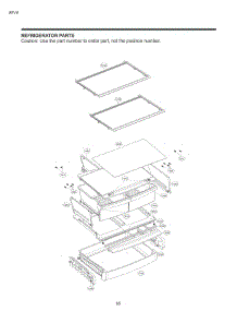 Refrigerator Parts parts for Lg Refrigerator 79443 from AppliancePartsPros.com