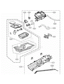Panel Drawer And Guide Assembly parts for Lg Dryer 79472 from AppliancePartsPros.com