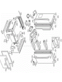 Door Parts parts for Lg Refrigerator 79763 from AppliancePartsPros.com