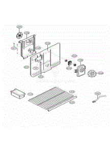 Freezer Parts parts for Lg Refrigerator 79972 from AppliancePartsPros.com