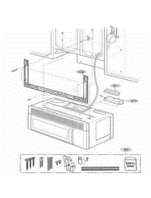 Installation Parts parts for Lg Range 80002 from AppliancePartsPros.com