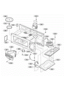 Interior Parts 1 parts for Lg Range 80002 from AppliancePartsPros.com