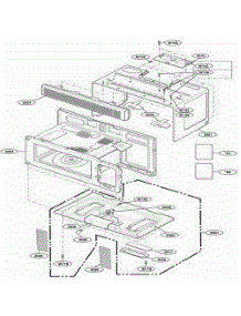 Oven Cavity Parts parts for Lg Range 80002 from AppliancePartsPros.com