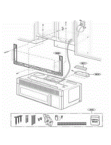 Installation Parts parts for Lg Range 80002401 from AppliancePartsPros.com