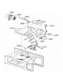 Interior Parts 2 parts for Lg Range 80002401 from AppliancePartsPros.com