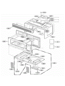 Oven Cavity Parts parts for Lg Range 80002401 from AppliancePartsPros.com