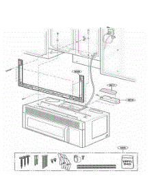 Installation Parts parts for Lg Range 80009401 from AppliancePartsPros.com
