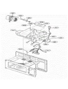 Interior Parts 2 parts for Lg Range 80009401 from AppliancePartsPros.com