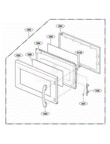 Door Parts parts for Lg Wall Oven 80012 from AppliancePartsPros.com