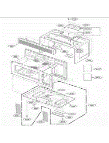 Oven Cavity Parts parts for Lg Wall Oven 80014 from AppliancePartsPros.com
