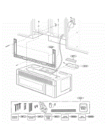 Installation Parts parts for Lg Range 80022 from AppliancePartsPros.com