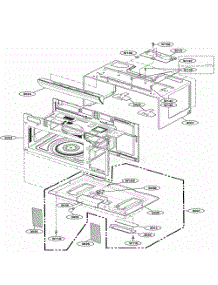 Oven Cavity Parts parts for Lg Range 80032 from AppliancePartsPros.com