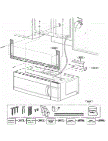 Installation Parts parts for Lg Range 80042 from AppliancePartsPros.com