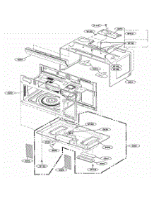 Oven Cavity Parts parts for Lg Range 80049 from AppliancePartsPros.com