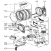 Drum And Motor Assembly: Electric Type