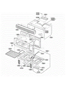 Oven Cavity Parts parts for Lg Range 80412 from AppliancePartsPros.com
