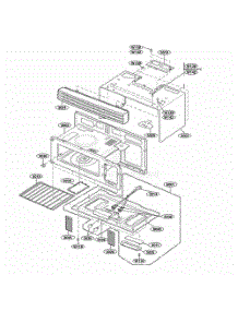 Oven Cavity Parts parts for Lg Range 80414 from AppliancePartsPros.com