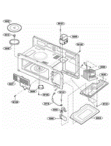 Interior Parts 1 parts for Lg Range 80419 from AppliancePartsPros.com