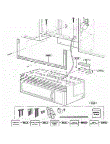 Installation Parts parts for Lg Range 80522 from AppliancePartsPros.com