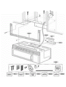 Installation Parts parts for Lg Range 80529 from AppliancePartsPros.com