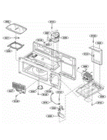 Interior Parts 1 parts for Lg Range 80529 from AppliancePartsPros.com
