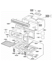 Oven Cavity Parts parts for Lg Wall Oven 80592 from AppliancePartsPros.com