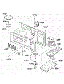 Interior Parts 1 parts for Lg Wall Oven 80593 from AppliancePartsPros.com