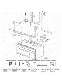 Installation Parts parts for Lg Range 80603 from AppliancePartsPros.com
