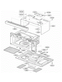 Oven Cavity Parts parts for Lg Range 80603 from AppliancePartsPros.com