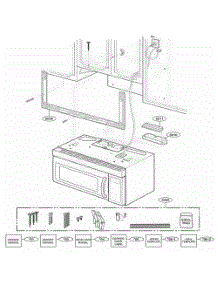 Installation Parts parts for Lg Range 80609 from AppliancePartsPros.com