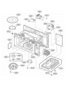 Interior Parts 1 parts for Lg Range 80609 from AppliancePartsPros.com