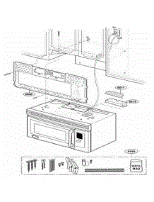 Installation Parts parts for Lg Wall Oven 80802 from AppliancePartsPros.com