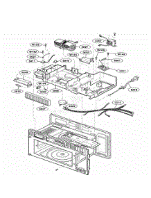 Interior Parts 3 parts for Lg Wall Oven 80802 from AppliancePartsPros.com
