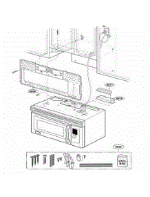 Installation Parts parts for Lg Wall Oven 80803 from AppliancePartsPros.com