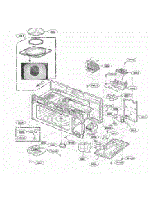 Interior Parts 1 parts for Lg Wall Oven 80803 from AppliancePartsPros.com