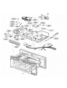 Interior Parts 2 parts for Lg Wall Oven 80803 from AppliancePartsPros.com