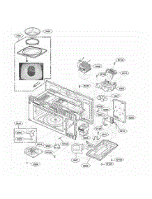 Interior Parts 1 parts for Lg Wall Oven 80804 from AppliancePartsPros.com