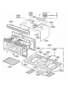 Oven Cavity Parts parts for Lg Wall Oven 80804 from AppliancePartsPros.com