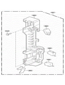 Latch Board Parts parts for Lg Range 80824 from AppliancePartsPros.com