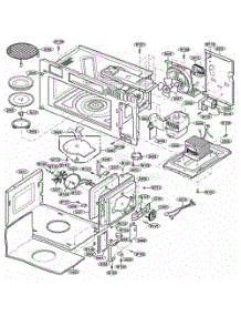 Interior Parts 1 parts for Lg Microwave 80829 from AppliancePartsPros.com