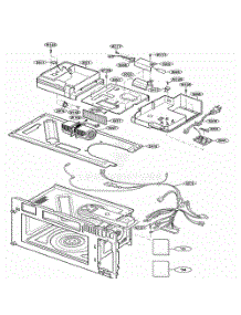 Interior Parts 2 parts for Lg Microwave 80829 from AppliancePartsPros.com