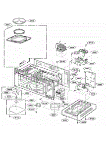 Interior Parts 1 parts for Lg Range 80832 from AppliancePartsPros.com